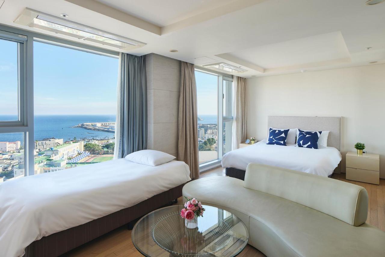 The Island Blue Hotel Seogwipo-stad Buitenkant foto