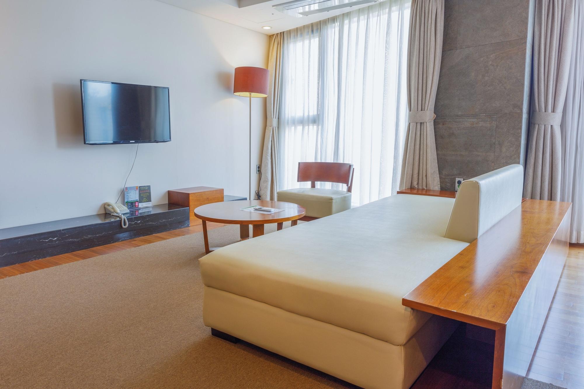 The Island Blue Hotel Seogwipo-stad Buitenkant foto